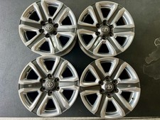 2019 Toyota Tacoma 18x7.5 6 Spoke Alloy Wheel Rim w Cap Chrome Silver 18"