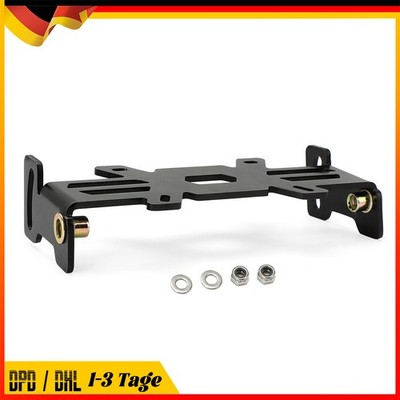 For Suzuki DR-650 DRZ400 Aluminum LED Headlight Mounting Bracket Holder Black