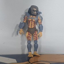 Predator Masked Armored Action Figure Yellow Red Pattern Collectible