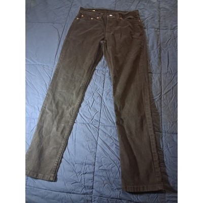 Levi's 511 Slim Fit Black jeans Pants Mens W29 L30 04511-2302