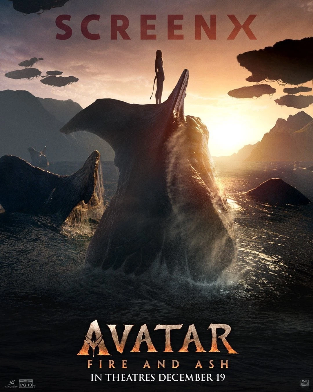 Avatar Fire & Ash 2025 Vertical Poster