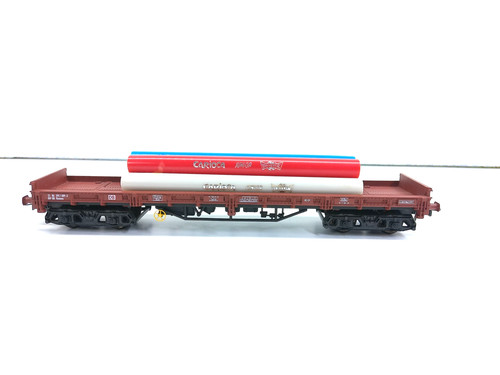 Electrotren H0 Niederbordwagen mit Ladung 31 80 395 1 089-3 - ohne OVP # 11237 | Zustand: Gebraucht