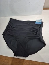 RUBY RIBBON HIGH WAISTED SWIM BOTTOM #1912 NEW! Large A1 9