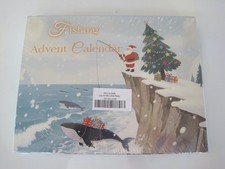 Fishing Advent Calendar Santa Shark Factory Sealed New