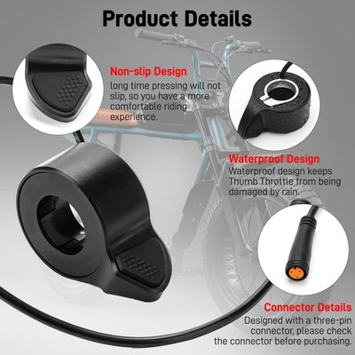 Thumb Throttle for Super 73 S2/ZX/R/RX/Z Adventure Series/S