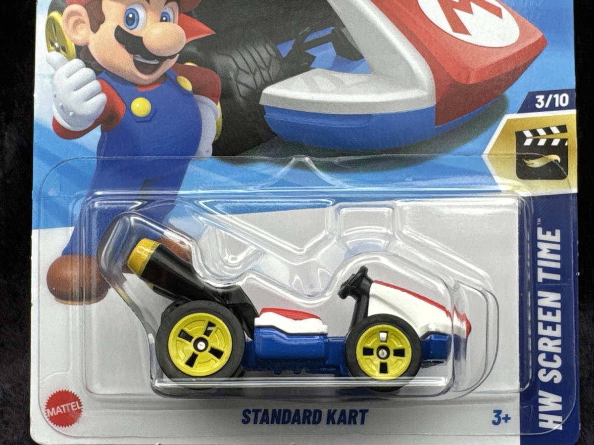 Hot Wheels 2025 HW Screen Time 3/10 Standard Kart Mariokart | eBay