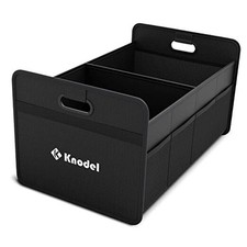 Car Trunk Organizer, Foldable Organizer for Car, Automotive Medium Black