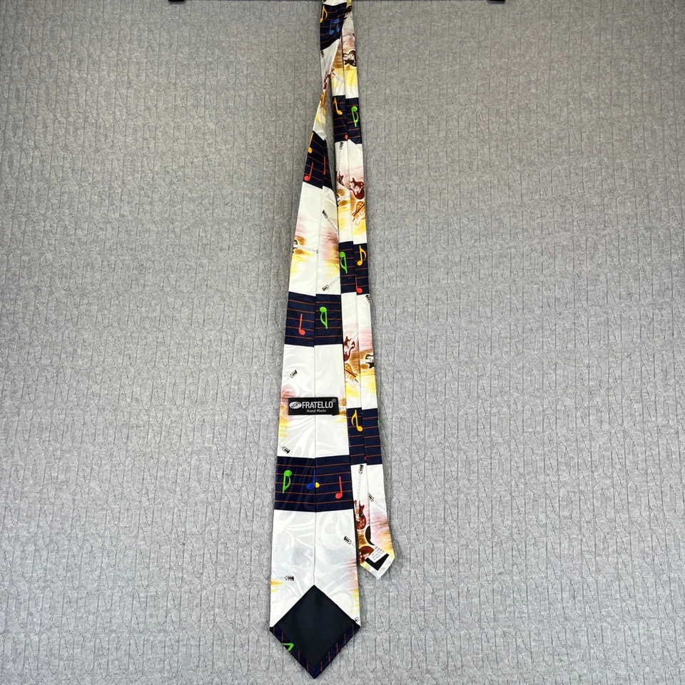 Les Paul Fender Guitarra Música Corbata Hombres 59LX3 1/2 Clásico Rock 'n' Roll Blues Foto 4 de 4