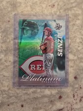 2017 Bowman Platinum Platinum Presence Green /99 Nick Senzel #PP-NS