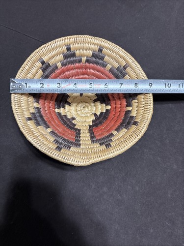 Antique Navajo Wedding Basket 9 Inches Wide By 3.5 Inches Deep