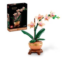 LEGO Botanicals Mini Orchid Building Set - Artificial, Fake Orchid for Home Deco