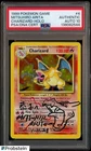 Mitsuhiro Arita Signed 1999 Pokemon Game #4 Charizard Holo PSA/DNA AUTH AUTO 10