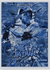 2017 Topps Fire Monikers Blue Chip Aaron Judge #M-24 2v5