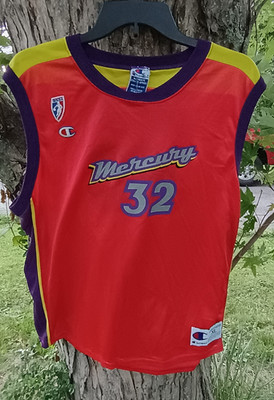 Vintage Phoenix Mercury Bridget Pettis Champion Size XL Basketball Jersey WNBA