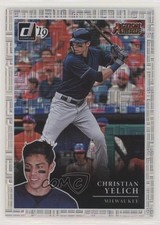 2019 Panini Donruss Action All-Stars Vector Christian Yelich #AA13 9o3