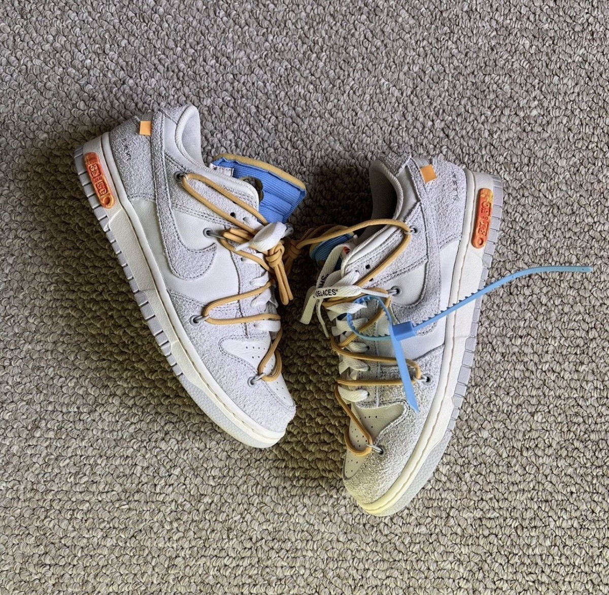 Nike Off-White x Dunk Low Lot 34 of 50 195240902327| eBay