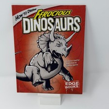 How to Draw Ferocious Dinosaurs Aaron Sautter Capstone Edge Books Paperback