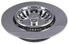 Keeney Polished Chrome Pop In Stopper for Kitchen Sink Drain Cover 80 Characters