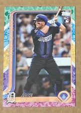 2025 Topps Series 1 - Jace Jung #80 Holiday Easter Multicolor pastel Tigers ⚾️