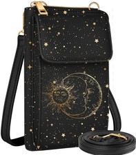 Cell Phone Purse Crossbody Bags for Women - Cute Design Leather Cellphone Bag...