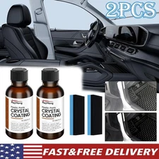  Car Plastic Plating Ref*rbishing Agent,Crystal Coating for Car Plastic