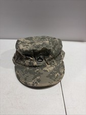 US Military Hat Patrol Cap 7 1/8 Fitted Digital Camo Army Uniform.