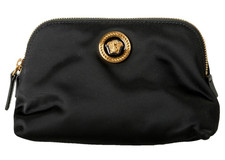 NWT Versace La Medusa Logo Gold Medallion Bla...