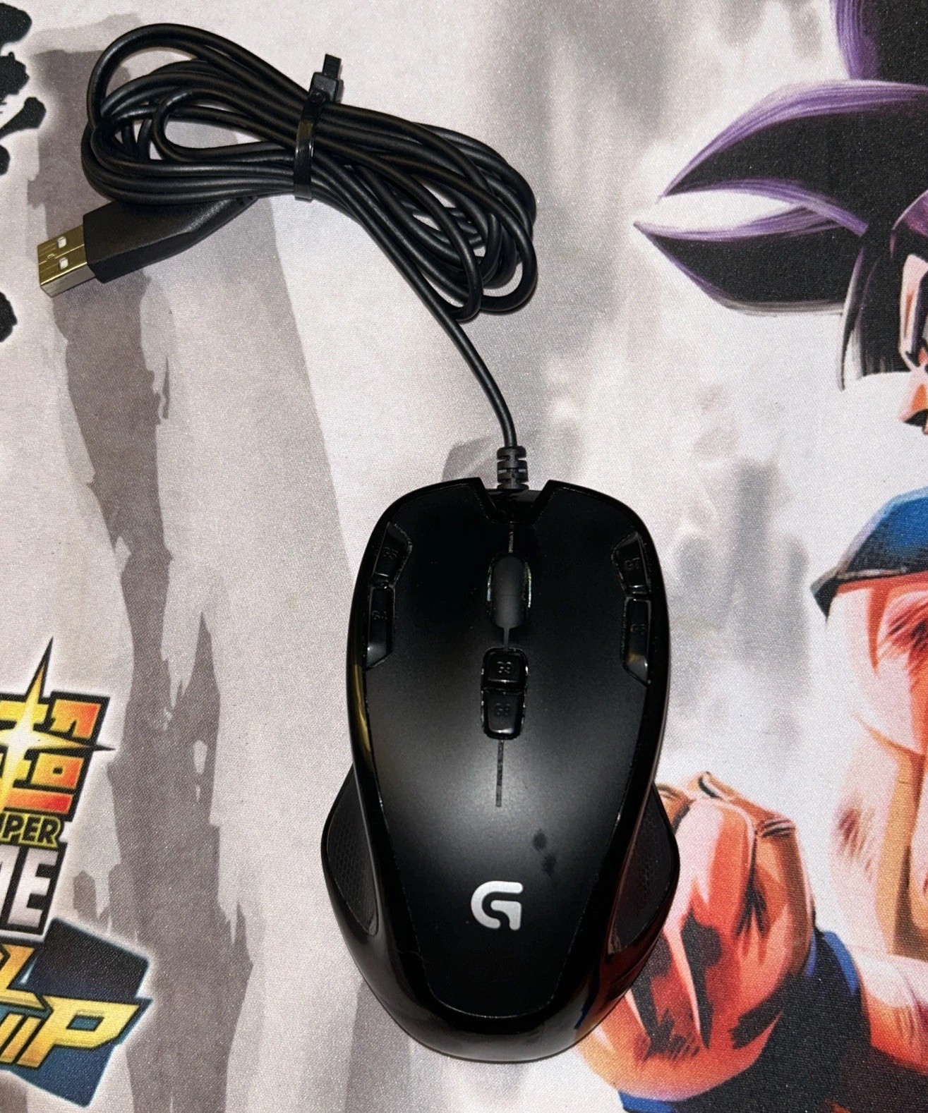 Logitech G300S Gaming Mouse Wired Model M-U0029 Tested Works! Fast Shipping!
