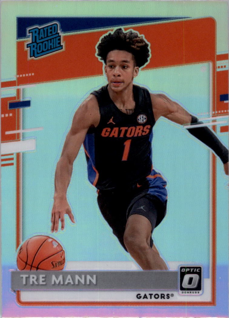 2021-22 Panini Chronicles Draft Picks Holo #221 Tre Mann Donruss Optic BSK