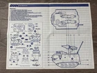 1988 GI Joe Warthog A.I.F.V. Instructions Blueprint Original 190534.00B