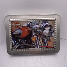HARLEY DAVIDSON Two Deck Playing Cards in Tin Cards are Sealed 2003