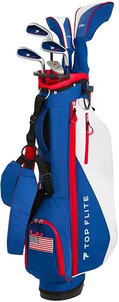 Club Set Rh Ages 9-12 Red White Blue