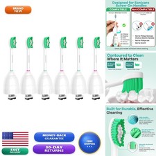 Aoremon Replacement Toothbrush Heads for Sonicare E-Series HX7022/66 6PCS