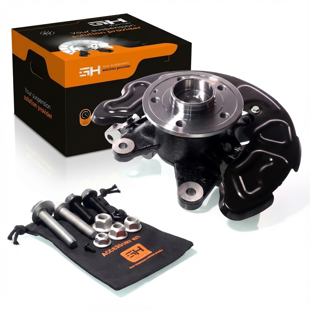 1x Complete Right Steering Knuckle for Mercedes-Benz VITO (W447), V-Class (W447)