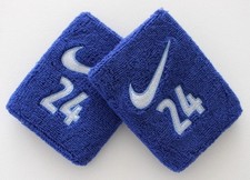 Nike Wristbands Baseball MLB #24 Cody Bellinger Rush Blue/Valor Blue