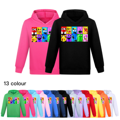 ROBLOX Rainbow Friends Hoodie T-shirt for Boys and Girls Casual Sports Shirt  | eBay UK