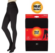 Thermal Tights Womens 160 Denier Thick Extra Warm 0.52 TOG - HEAT HOLDERS 1 Pack