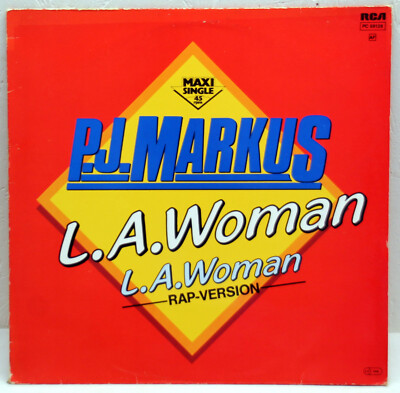 12'' Maxi-Vinyl - P.J. MARCUS - L.A. Woman