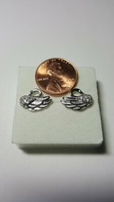 925 Sterling Silver Swan Stud earrings