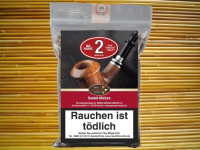 Pfeifentabak NO NAME No 2 Danish Mixture Pipe Tobacco 100g