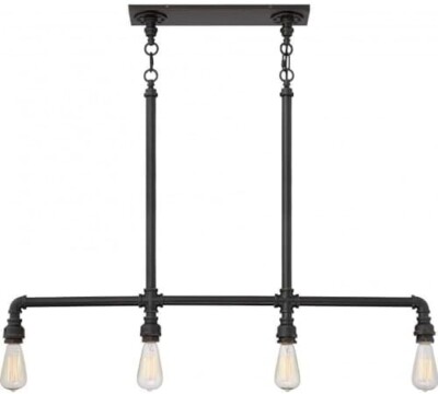 Nuvo Lighting 60/5794 Iron Pendant Industrial Bronze Light