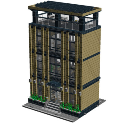 MOC: Highly Scalable and Truly Modular Building with Interior 3338 Pieces