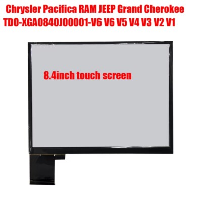Touch Screen Digitizer For Jeep Grand Cherokee 8.4'' Uconnect 4C UAQ TDO-XGA084