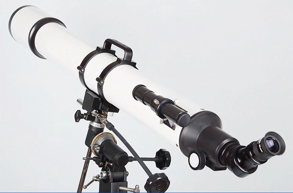 90 мм 900 мм F/10 экваториальное крепление рефрактор астрономический телескоп глубокий космос - Изображение 3 из 4