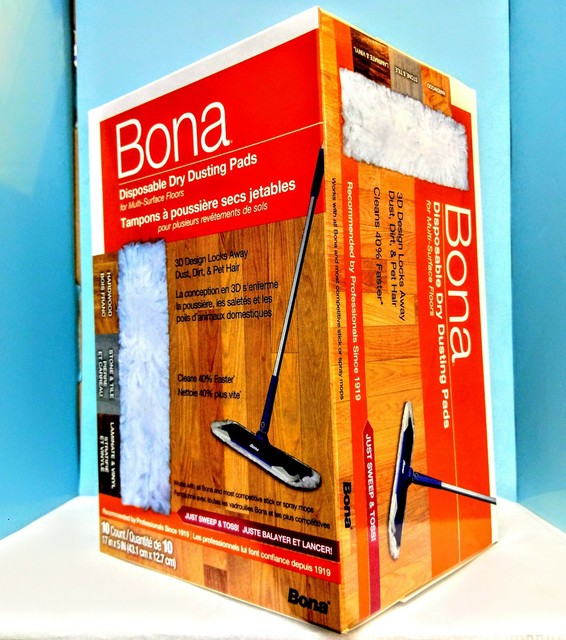 Bona Multi Surface Floor Disposable Dry Dusting Pads AX0003512 for