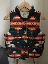 Denim & Supply Ralph Lauren Aztec Navajo Southwestern Reversible Gilet/vest S