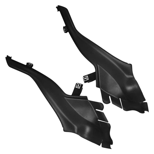 Set of 2 Left & Right Black Cowl Side Trim Panel for 2014-2018 Jeep Cherokee - Picture 3 of 8
