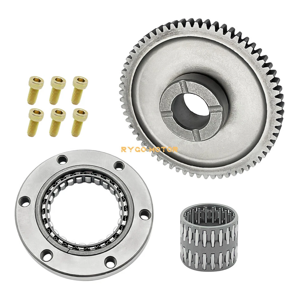 Kit de cojinete de engranaje y embrague de arranque 1987-1999 para Yamaha Big Bear 350 YFM350 Foto 3 de 4