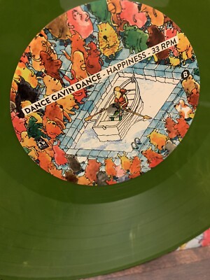 Dance Gavin Dance -Happiness (2014) Green (1/1700) Hot Topic