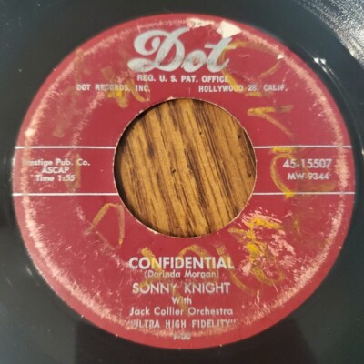 英7” Sonny Knight, Jack Colliers Or Confidential / Jail Bird 45HLD8362 LONDON RECORDS /00080 Sonny Knight, The Jack Collier Orchestra – Jail Bird